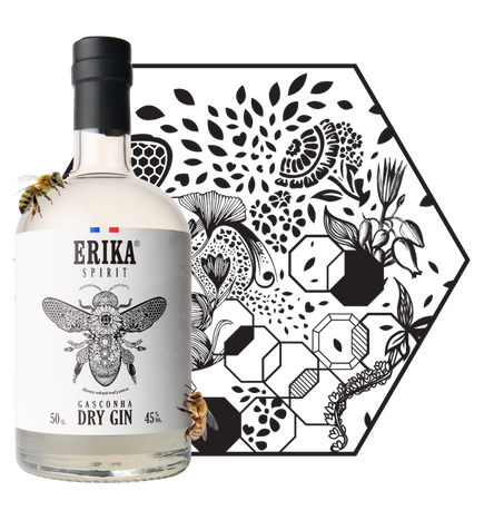 Gasconha Dry Gin bio par Erika Spirit