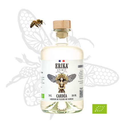 Liqueur de Fleurs de Sureau Bio Erika Spirit