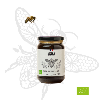 Miel de miellat ou miel de forêt bio origine Dordogne