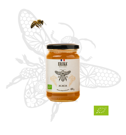 Miel d'acacia bio français origine dordogne