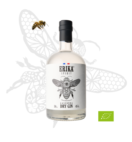 Gasconha Dry Gin bio erika spirit