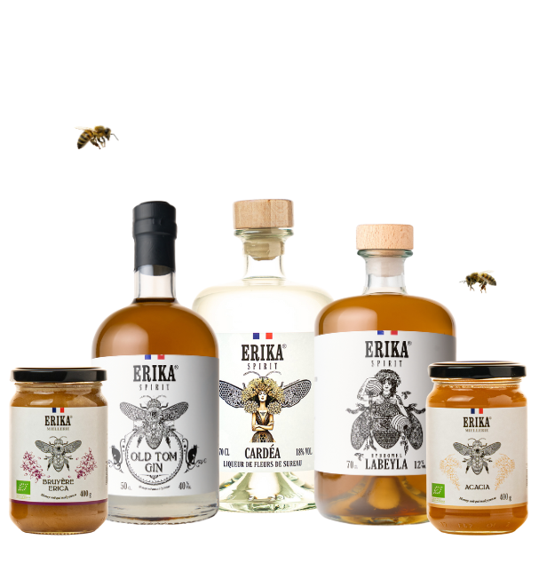 Maison ERIKA SPIRIT : miels, hydromels, liqueurs et spiritueux bio