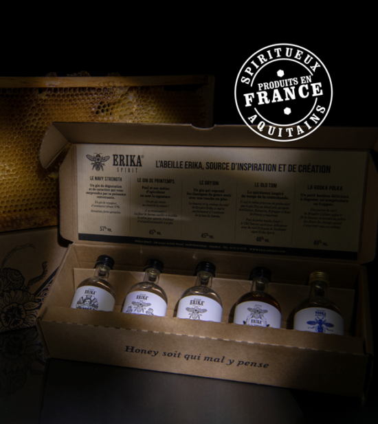 Coffret Mignonettes 5cl Erika Spirit